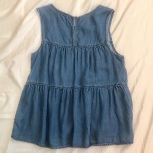 Target denim tank top